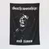 Death Worship Wall Tapestry, Death Worship End Times Tapestry Wall Poster