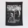 Gravestone Wall Tapestry, Gravestone Rotten Kill Tapestry Wall Poster