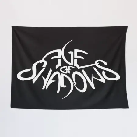 Age of Shadows Tapestry, Age of Shadows Logo Tapestry Wall Poster