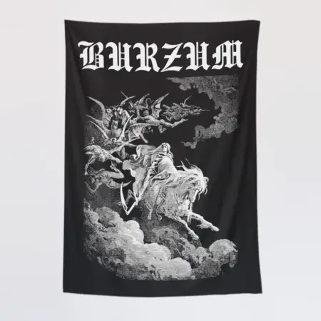 Burzum Tapestry, Burzum Artwork Tapestry Wall Poster
