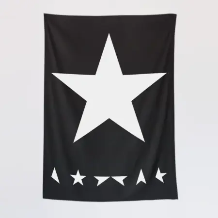 David Bowie Wall Tapestry, David Bowie Star Tapestry Wall Poster