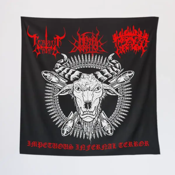 Infernal Execrator Tapestry, Impetuous Infernal Terror Tapestry Wall Poster