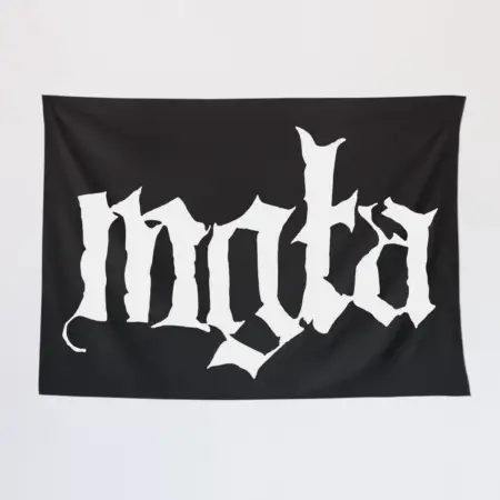Mgla Tapestry, Mgla Logo Tapestry Wall Poster