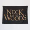 Neck of the Woods Wall Tapestry, Neck of the Woods Logo Tapestry Wall Poster