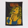 Nirvana Wall Tapestry, Nirvana Come As You Are Tapestry Wall Poster