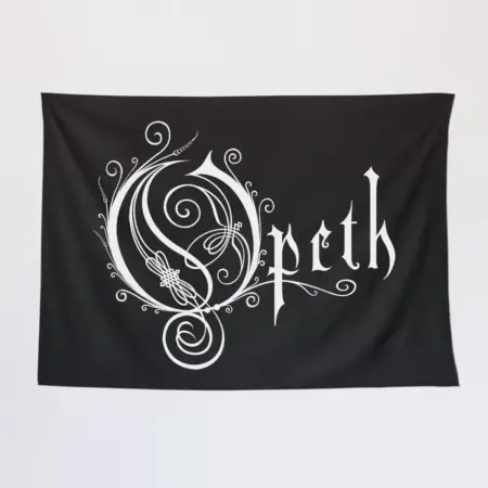 Opeth Tapestry, Opeth Logo Tapestry Wall Poster