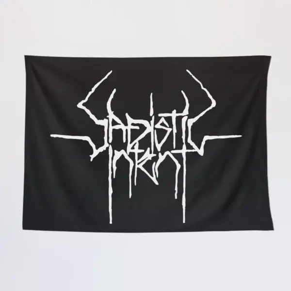 Sadistic Intent Tapestry, Sadistic Intent Logo Tapestry Wall Poster