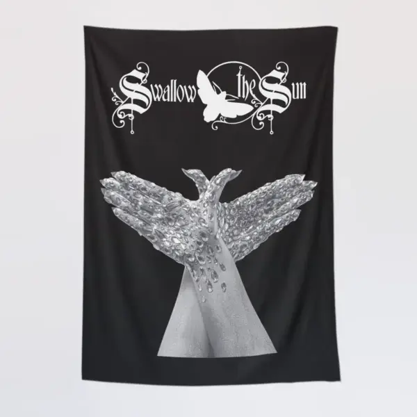 Swallow the Sun Wall Tapestry, Swallow the Sun Shining Tapestry Wall Poster