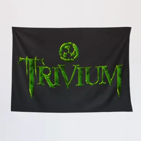 Trivium Wall Tapestry, Trivium Logo Tapestry Wall Poster