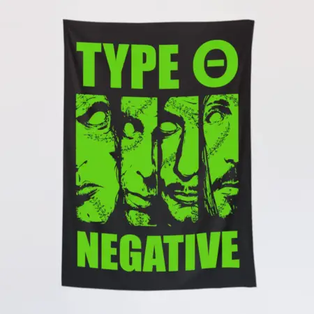Type O Negative Tapestry, Type O Negative Artwork Tapestry Wall Poster