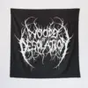 Woods of Desolation Wall Tapestry, Woods of Desolation Logo Tapestry Wall Poster