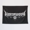 Wormwood Wall Tapestry, Wormwood Logo Tapestry Wall Poster