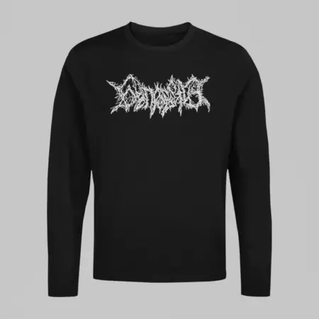 Besprosvetie Long Sleeve, Беспросветие Logo Black Longsleeve Shirt