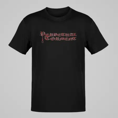 Perpetual Torment T-Shirt, Perpetual Torment Logo Black T-Shirt