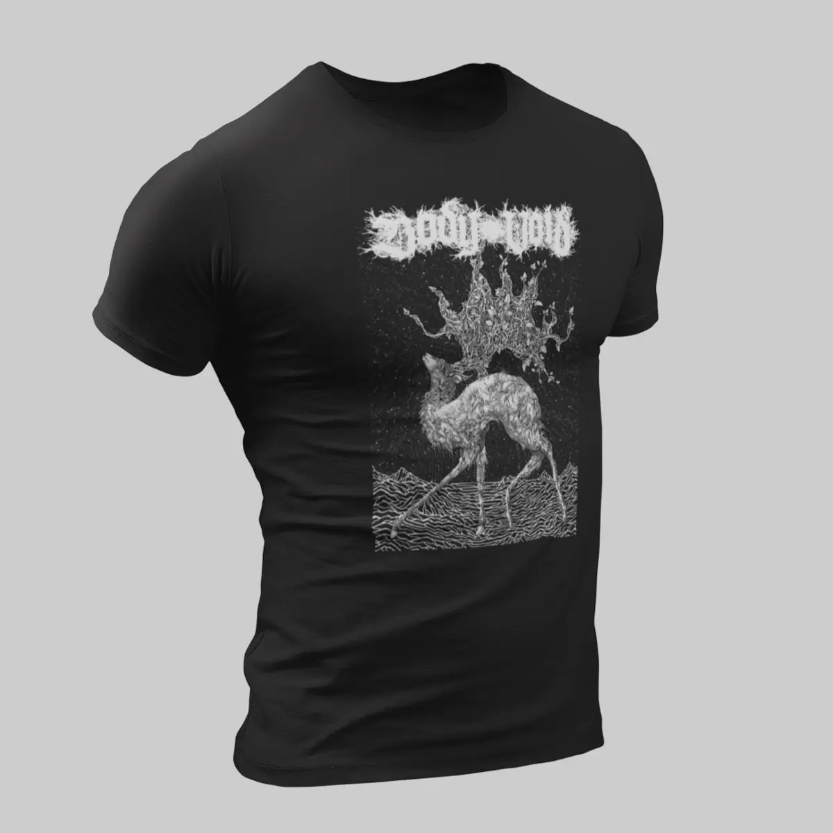 Body Void T-Shirt, Bury Me Beneath this Rotting Earth Black T Shirt