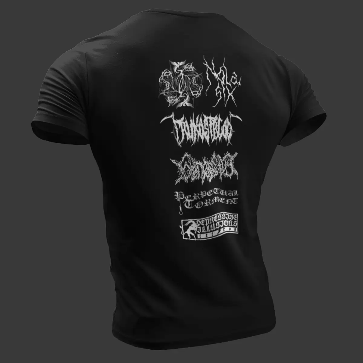 Breath of Death Black T-Shirt - Image 3