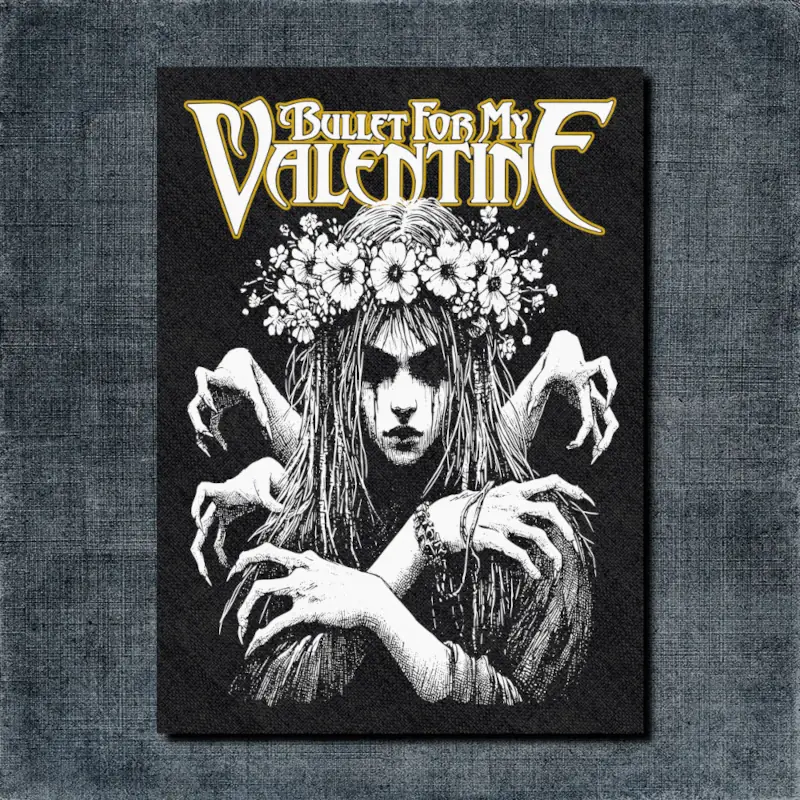 Bullet for My Valentine Artwork Back Patch