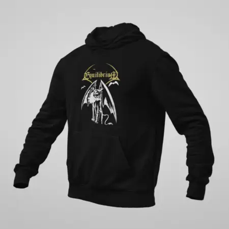Equilibrium Rekreatur Hoodie, Equilibrium Black Sweatshirt