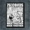 7 Seconds Back Patch, Walk Together Rock Together Oversize Patch