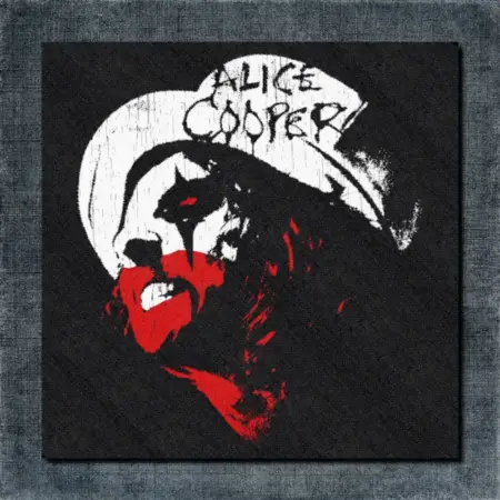 Alice Cooper Back Patch, God of Metal Oversize Patch